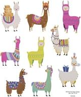 cute llama scrapbook stickers - pack of 2 sheets logo