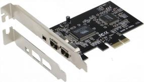 img 4 attached to Карта адаптера Firewire PCIe Sedna (VIA) с 3 портами: 2x 6-Pin + 1x 4-Pin, включая низкопрофильный кронштейн.