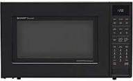 🍽️ enhanced 1.5 cu. ft. 900w convection microwave oven by sharp - smc1585bb логотип