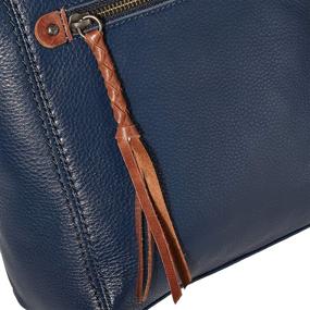 img 1 attached to The Sak 108216 Crossbody Indigo Women's Handbags & Wallets and Crossbody Bags