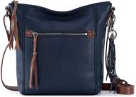 the sak 108216 crossbody indigo women's handbags & wallets and crossbody bags logo