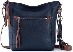 img 4 attached to The Sak 108216 Crossbody Indigo Women's Handbags & Wallets and Crossbody Bags