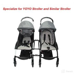 img 3 attached to Stroller Connectors Strollers Instant Tandem