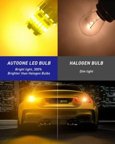 img 3 attached to Brighten Up Your Drive With AUTOONE 1157 LED Bulbs - The Perfect LED Solution For Turn Signal, Brake And Blinker Lights!