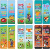 creanoso cool vegetable reading sayings bookmarks (60-pack) – stocking stuffers gift for kids, boys & girls, teens – party favors supplies – book reading rewards gifts incentive – great giveaways set logo