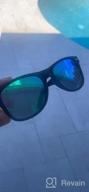 img 1 attached to Get Ready To Shine With Polarized Matte Sunglasses - 3 Pack For Men And Women - 100% UV Protection And Color Mirror Lens review by Lauren Walton