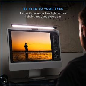img 3 attached to Enhanced Eye Comfort: Adjustable Brightness Desktop Monitor for Optimal Eye Care