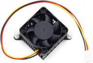 aluminium heatsink cooler w/40mm fan for northbridge chipset mounting 60mm black logo