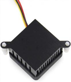 img 3 attached to Aluminium Heatsink Cooler W/40Mm Fan For Northbridge Chipset Mounting 60Mm Black