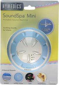 img 2 attached to 🎵 Homedics SS-MN101BL Sound Spa Mini: Your Portable Blues-Banishing Sound Machine