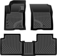 🚗 viwik floor mats for 2020 2021 2022 escape (non-hybrid) | all-weather custom car liners set | front & rear full coverage | tpe black automotive mats логотип