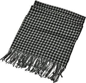 img 3 attached to 🧣 Dahlia Women's Merino Pashmina Scarf - Fashionable Accessories for Women - Scarves & Wraps