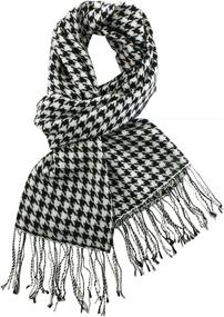 img 2 attached to 🧣 Dahlia Women's Merino Pashmina Scarf - Fashionable Accessories for Women - Scarves & Wraps