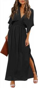 img 4 attached to Stylish And Comfy Summer Maxi Dresses For Women By Meenew