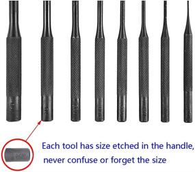 img 1 attached to 🛠️ Precision Pieces Pin Punch Set Tool: Ultimate Precision for Accurate Work