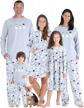 cozy up in family matching christmas fleece pajamas from sleepytimepjs! logo
