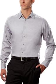 img 3 attached to 👔 Calvin Klein Men's Regular Stretch Solid-Color Shirts