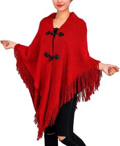 img 2 attached to Iristide Stylish Trumpet Pullover Thickening Women's Accessories : Scarves & Wraps