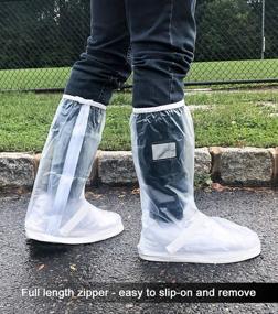 img 2 attached to Stay Dry And Safe With Galashield Waterproof Rain Shoe Covers And Slip-Resistant Galoshes