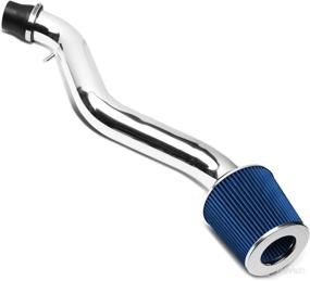 img 3 attached to DNA Motoring ITK-0065-BL Blue Air Intake Kit with Filter System [Fits 1988-1991 Honda Civic/CRX]