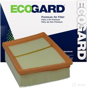 img 3 attached to ECOGARD XA6140 Premium Engine Air Filter for Ford Fiesta 2011-2019 (1.6L) & 2014-2017 (1.0L)