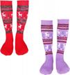 kids ski socks for winter - 1 or 3 pack warm snowboard thermal socks for boys, girls, and toddlers (xs/s, 4-13 years) logo