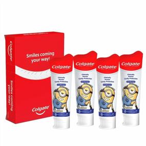 img 4 attached to 🍌 Minions Colgate Toothpaste with Fluoride for Superior Cavity Protection