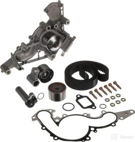 img 1 attached to 🛠️ Gates Engine Timing Belt Kit with Water Pump - TCKWP298