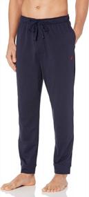 img 2 attached to Nautica Sustainable Sleep Pants Large Men's Clothing