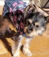 img 1 attached to Adorable KYEESE Valentines Day Sweaters For Dogs In Cute Red Love Design With Leash Hole - Perfect Pet Clothes For Small-Medium Sized Breeds review by Steve Arnold