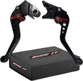 img 1 attached to 🛠️ Upgraded Brake and Clutch Levers for ZX6R 636 2000-2004, Z1000 2003-2006, Versys1000 2012-2014, ZX9R 2000-2003, ZX10R 2004-2005, ZX12R 2000-2005, ZZR 600 2005-2009, ZX12R 2002-2005