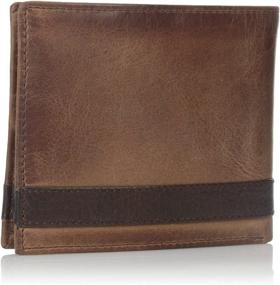 img 3 attached to 💼 Fossil Men's Brown Bifold Wallet - Top Rated Wallets, Card Cases & Money Organizers for Men's Accessories