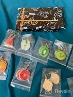 img 1 attached to Assorted Trendy Fruit Dangle Earrings and Necklace Set - Creative Options for Women review by Todd Atherton