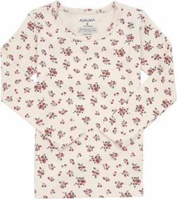 img 3 attached to Comfy And Adorable: AVAUMA Baby Pajama Set For Girls And Boys, 6M-7T