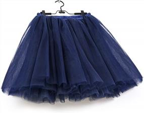 img 1 attached to 💃 Babyonline Womens 6 Layer Tulle Tutu Skirt: Perfect Wedding Underskirt & Bridal Skirt