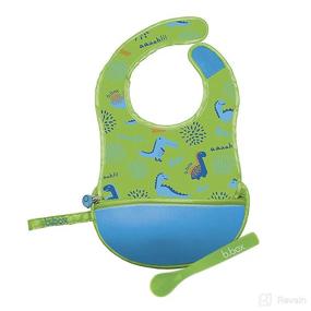 img 4 attached to B Box Flexible Soft Bite Adjustable Phthalates Feeding ~ Bibs & Burp Cloths