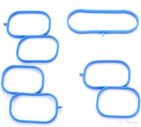 img 2 attached to 🔧 High-Quality Upper Intake Plenum Gaskets for 2005-2015 Nissan Frontier Xterra Pathfinder Equator NV1500 NV2500 NV3500 4.0L V6 DOHC - MS96943