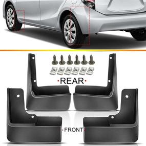 img 2 attached to Splash Guards 2010 2015 Toyota Hatchback
