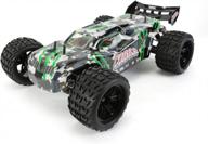 rc car brushless 4x4 off road monster truck - high speed 50 km/h+ 2.4 ghz radio remote control vehicle, 11.1v 2700mah lipo battery powerful motor for 14+, funtech 1: 8 scale large all terrain cars logo