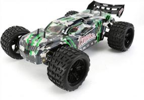 img 4 attached to RC Car Бесколлекторный 4X4 Off Road Monster Truck - Высокая скорость 50 км / ч + 2,4 ГГц Автомобиль с радиоуправлением, 11,1 В 2700 мАч Lipo Аккумулятор Мощный двигатель для 14+, FUNTECH Масштаб 1: 8 Большие вездеходные автомобили