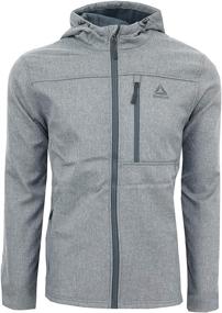 img 2 attached to Куртка Reebok Softshell Active Jacket X Large Men's Clothing