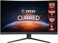 🖥️ refurbished msi optix g32c4w curved monitor - exceptional quality at an unbeatable price logo