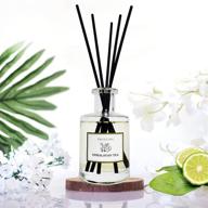 🏔️ himalayan tea: westin hotel inspired reed diffuser set for a fresh home experience with bergamot/orange & rose oil, reed diffuser sticks, and essential oils - perfect for office decor logo