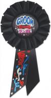 31/4 by 61/2-inch groom to be rosette beistle logo