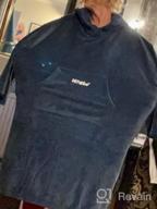 img 1 attached to Oversize Hooded Fleece Towel Changing Robe With Pocket - Hiturbo Surf Poncho For Aquatics & Home Use. review by Darren Anderson
