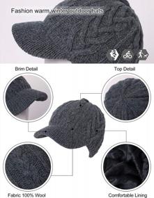 img 1 attached to Stylish And Comfortable Beanie Hats For Women By Comhats