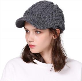 img 4 attached to Stylish And Comfortable Beanie Hats For Women By Comhats