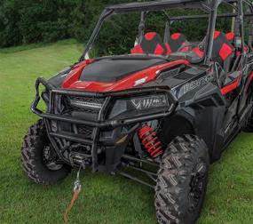 img 3 attached to SAUTVS Upper Front Brush Guard Bumper Protector for Polaris General 1000 🔒 2016-2022/ 4 1000 2017-2022/ General XP/ XP 4 1000 2020-2022 Accessories, Replaces #2881525