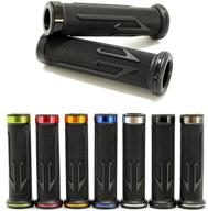 🏍️ premium universal motorcycle arrow gel hand grips for 7/8" 22mm sports bike handlebars - chopper & cruiser bike compatible логотип