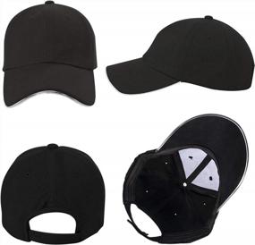 img 1 attached to Light Up The Night With JIGUOOR LED Baseball Cap - Perfect For Festivals, Clubs & Hip-Hop Performances!